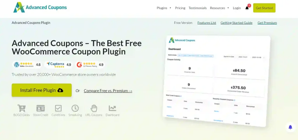 Advanced Coupons for WooCommerce