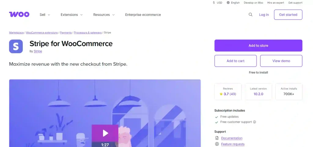 WooCommerce Stripe Payment Gateway